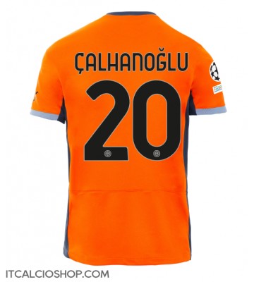 Inter Milan Hakan Calhanoglu #20 Terza Maglia 2023-24 Manica Corta